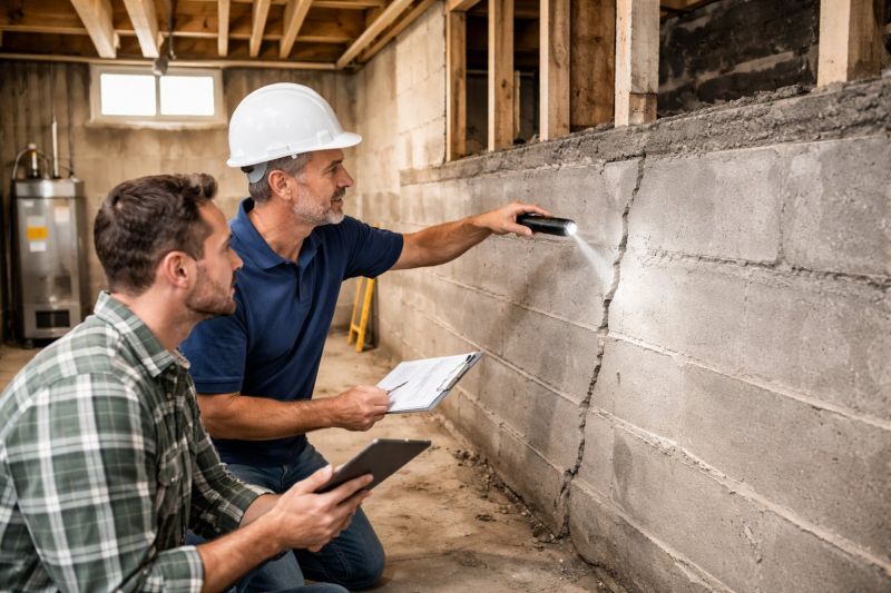 Basement Crack Repair in Bemidji, MN
