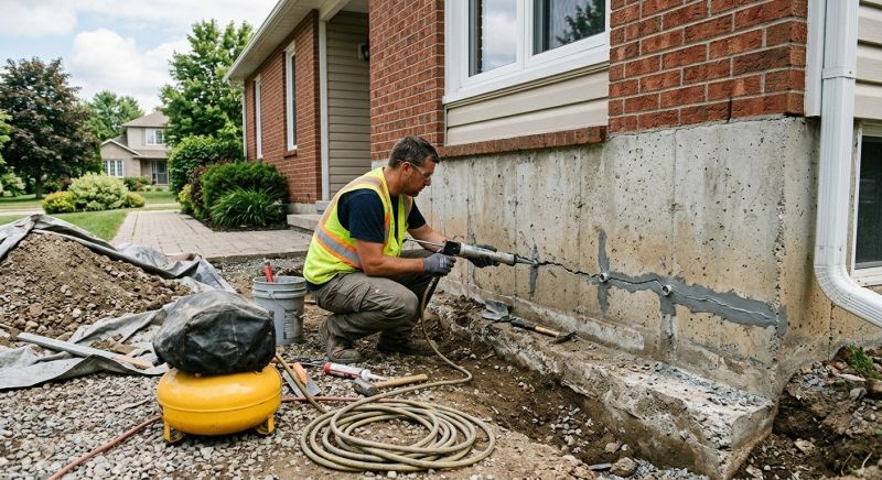 Basement Foundation Repair in Bemidji, MN