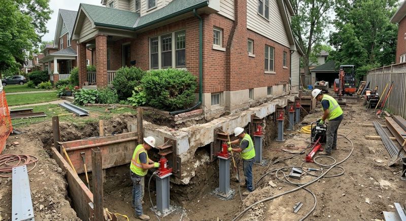 Basement Underpinning in Bemidji, MN