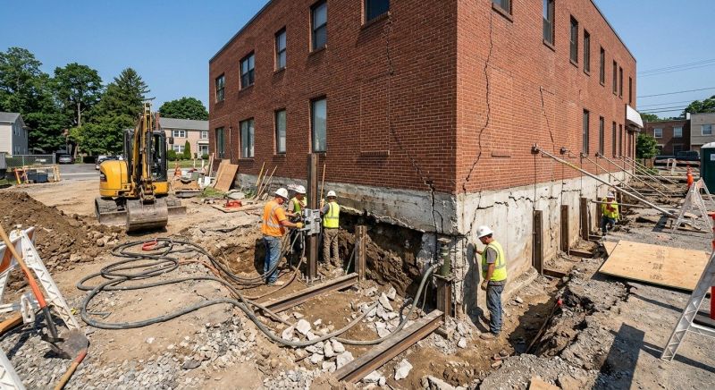 Building Foundation Repair in Clearwater County, MN