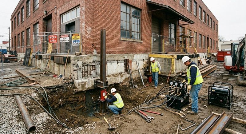 Commercial Foundation Repair in Bemidji, MN