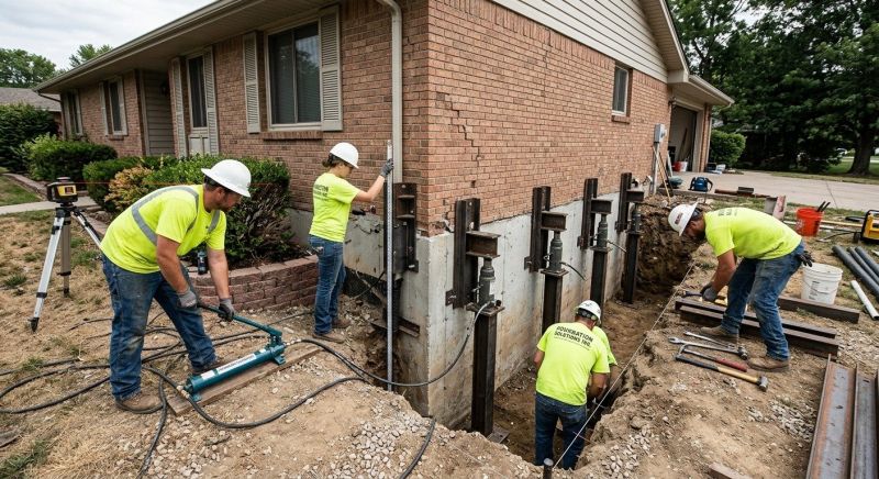 Concrete Foundation Leveling in Clearbrook, MN