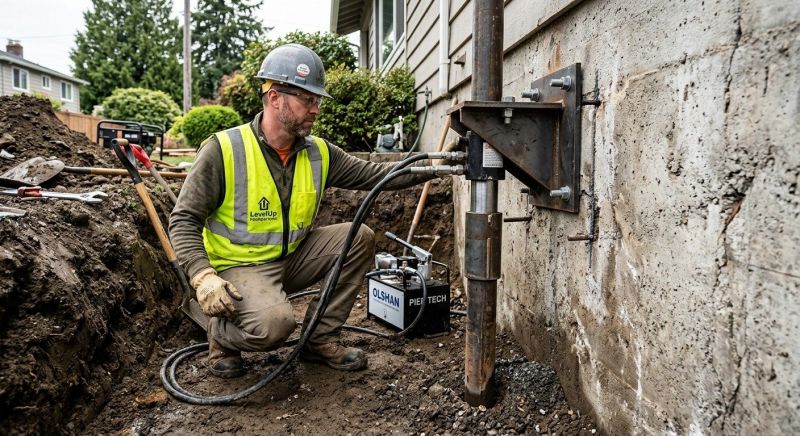 Concrete Foundation Leveling in Bemidji, MN