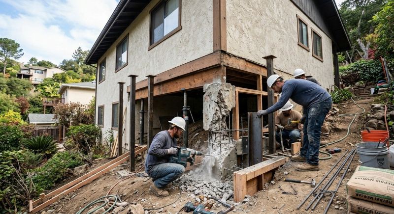 Concrete Foundation Repair in Walker, MN