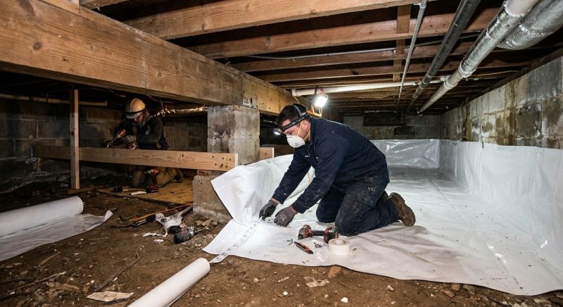 Crawl Space Leveling in Bemidji, MN