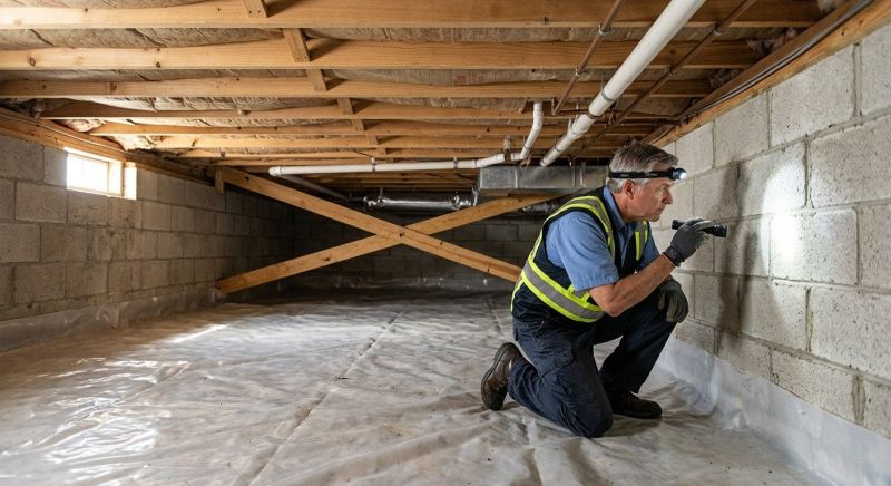 Crawl Space Leveling in Bemidji, MN