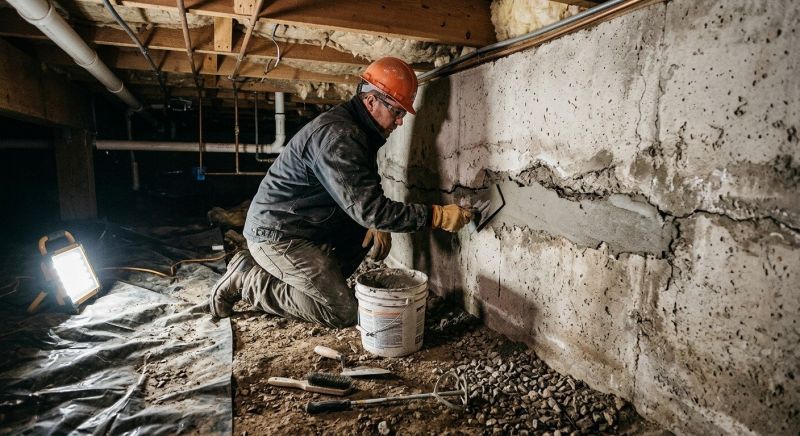 Crawlspace Foundation Repair in Bagley, MN