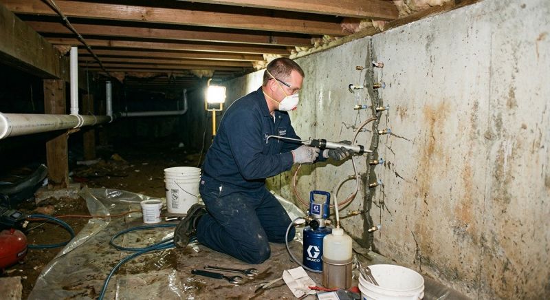 Crawlspace Foundation Repair in Clearbrook, MN