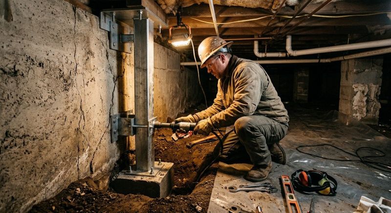 Crawlspace Foundation Repair in Clearwater County, MN