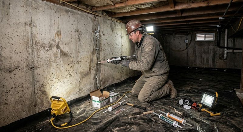 Crawlspace Foundation Repair in Bemidji, MN