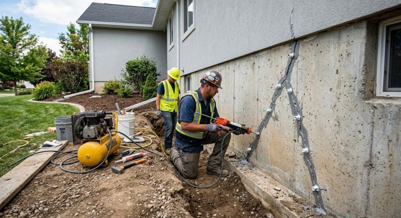 Foundation Damage Repair in Clearbrook, MN