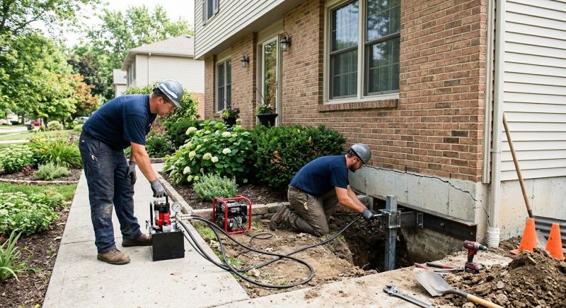 Foundation Jacking in Bagley, MN