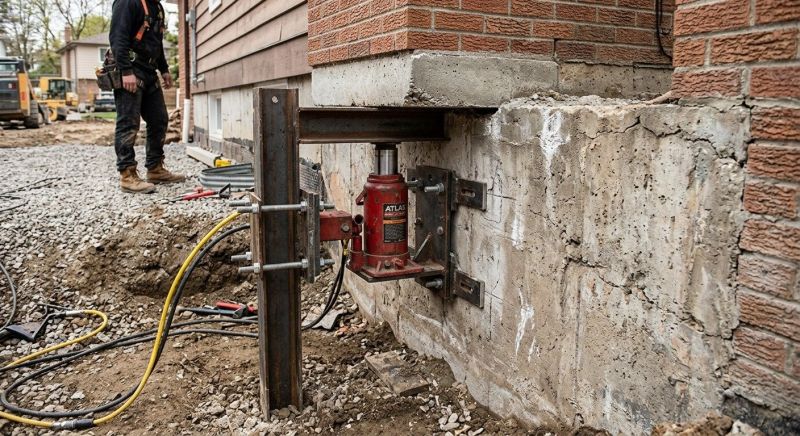 Foundation Jacking in Bagley, MN