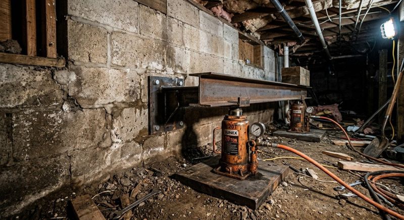 Foundation Jacking in Clearbrook, MN