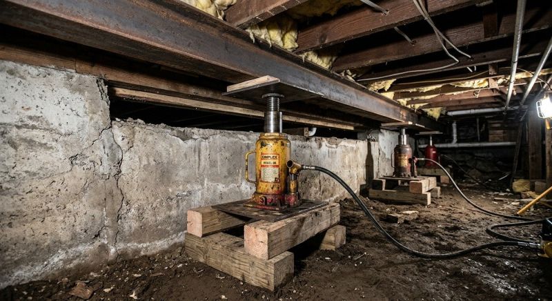 Foundation Jacking in Clearwater County, MN