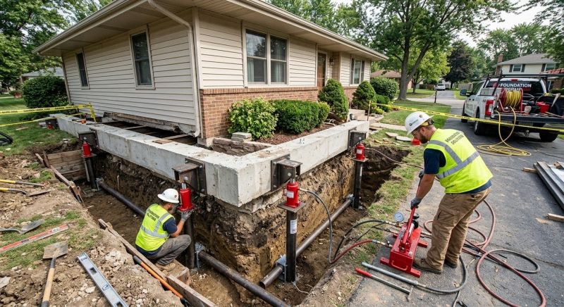 Foundation Jacking in Walker, MN