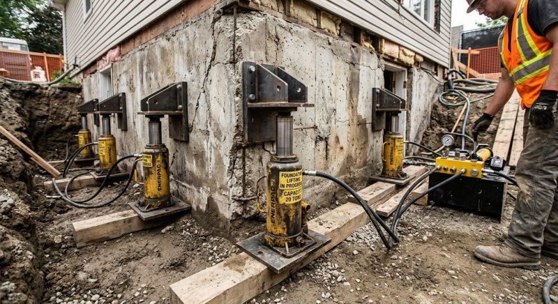 Foundation Jacking in Walker, MN