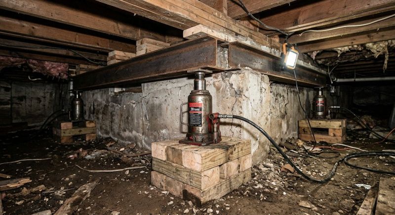 Foundation Jacking in Walker, MN