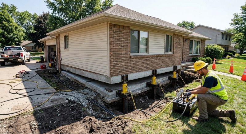 Foundation Lifting in Clearbrook, MN