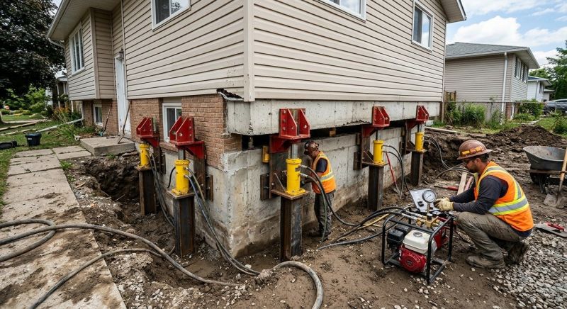 Foundation Lifting in Bemidji, MN