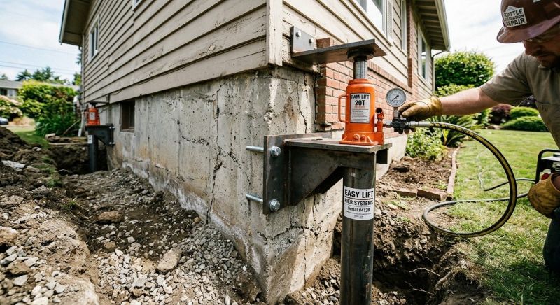 Foundation Lifting in Bemidji, MN