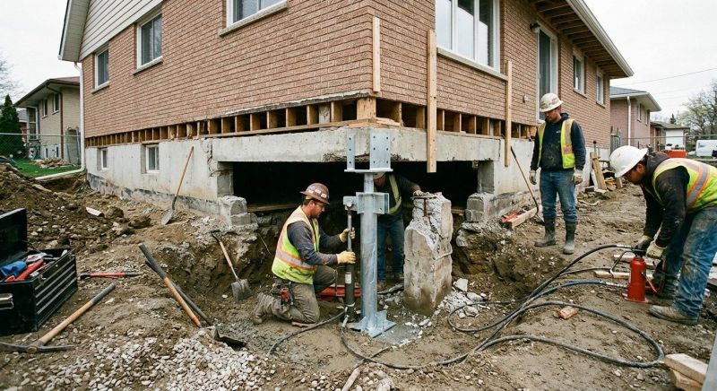 Foundation Pier Repair in Bemidji, MN