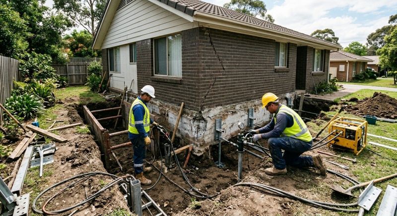 Foundation Renovation in Bemidji, MN