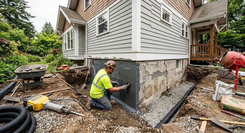 Foundation Renovation in Bemidji, MN