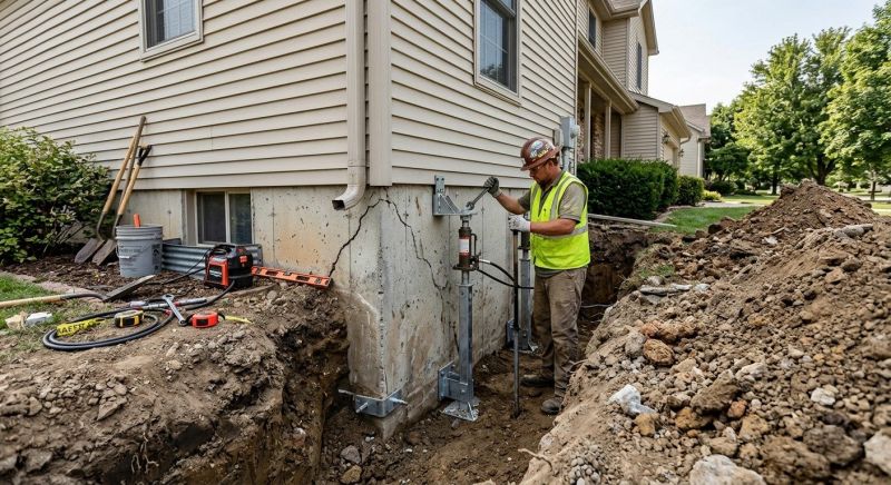 Foundation Stabilizing in Clearbrook, MN