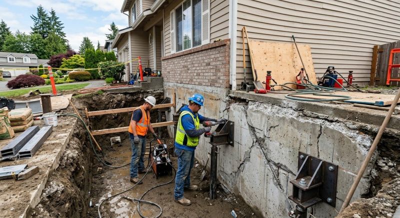 Home Foundation Repair in Bagley, MN