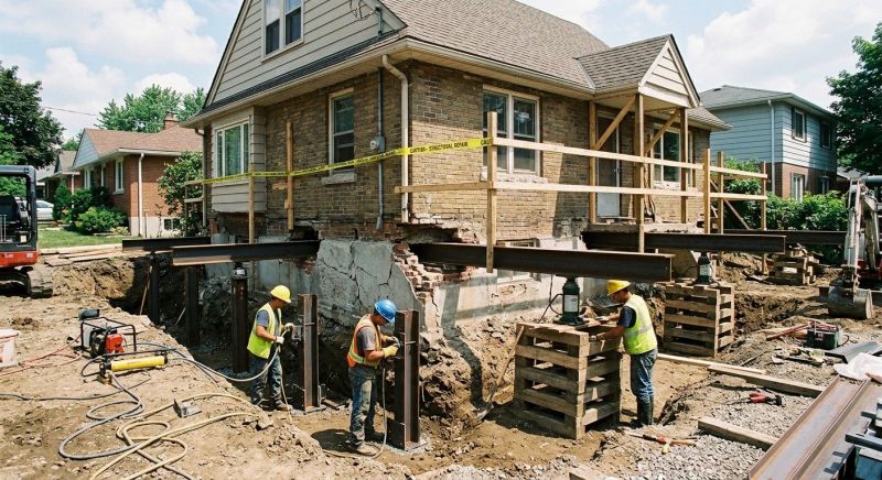 House Foundation Repair in Clearwater County, MN