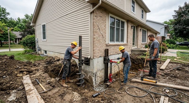 House Foundation Repair in Bemidji, MN