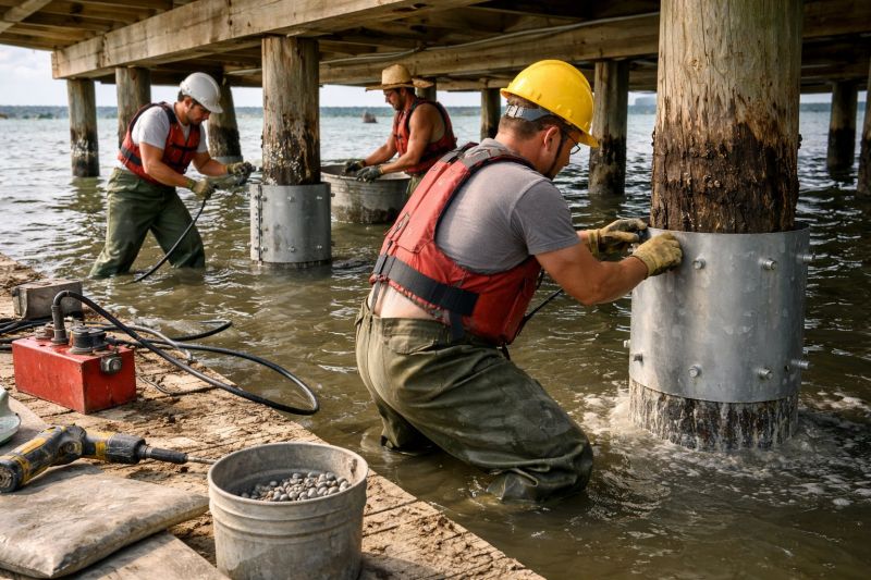 Piling Repair in Bemidji, MN