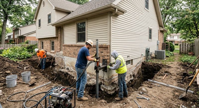 Residential Foundation Repair in Bemidji, MN