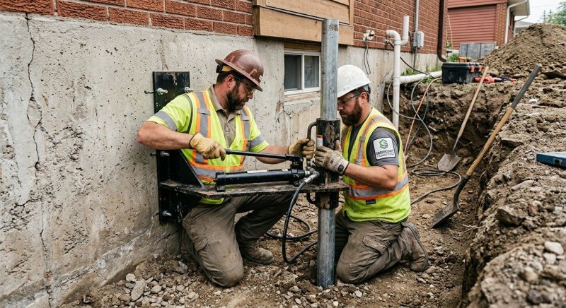 Settling Foundation Service in Clearbrook, MN