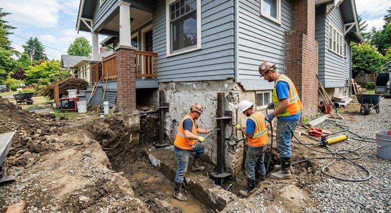 Settling Foundation Service in Walker, MN