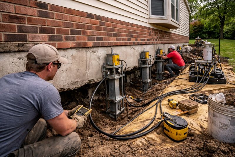 Settling Foundation Service in Walker, MN