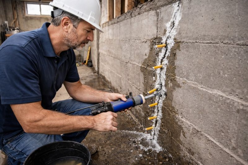 Structural Crack Repair in Bemidji, MN