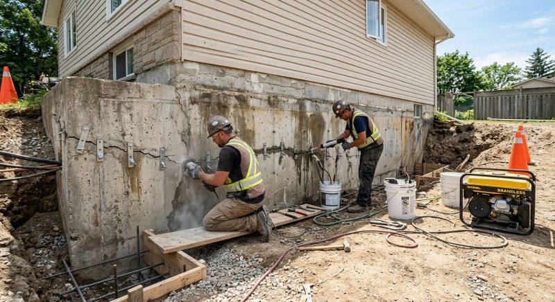 Structural Foundation Repair in Clearbrook, MN