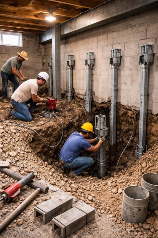 Structural Underpinning in Bemidji, MN