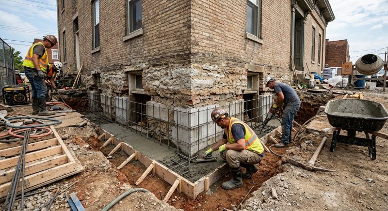 Underpinning Repair in Bemidji, MN