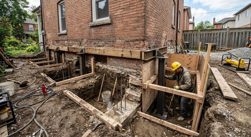Underpinning Repair in Bemidji, MN