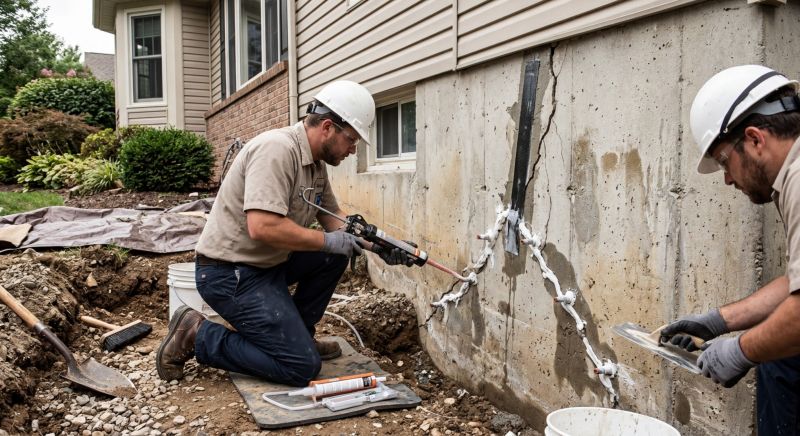 Foundation Cracks Repair